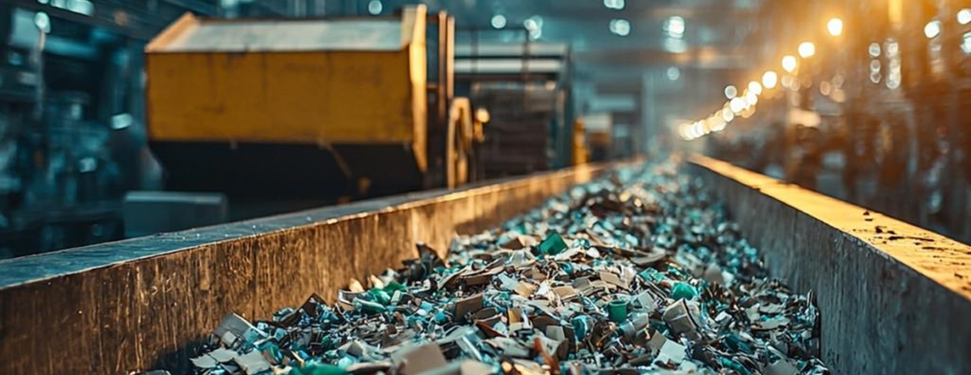 Pracownik sortowni metali