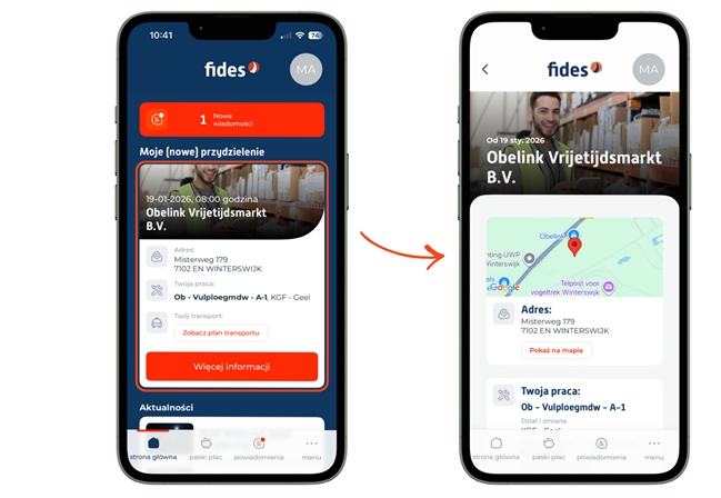 Pierwszy dzień pracy