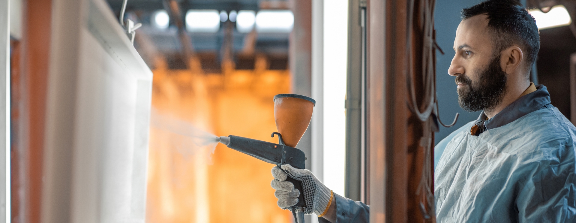 Lakierownik proszkowy